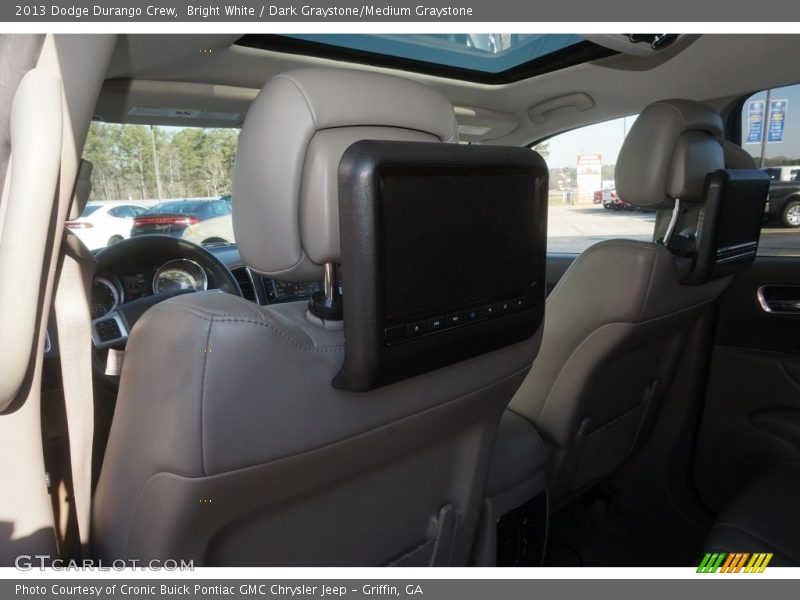 Bright White / Dark Graystone/Medium Graystone 2013 Dodge Durango Crew