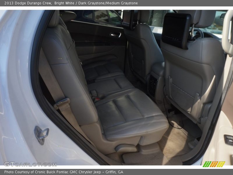 Bright White / Dark Graystone/Medium Graystone 2013 Dodge Durango Crew
