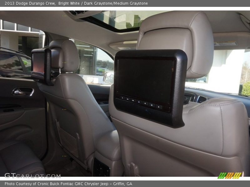 Bright White / Dark Graystone/Medium Graystone 2013 Dodge Durango Crew