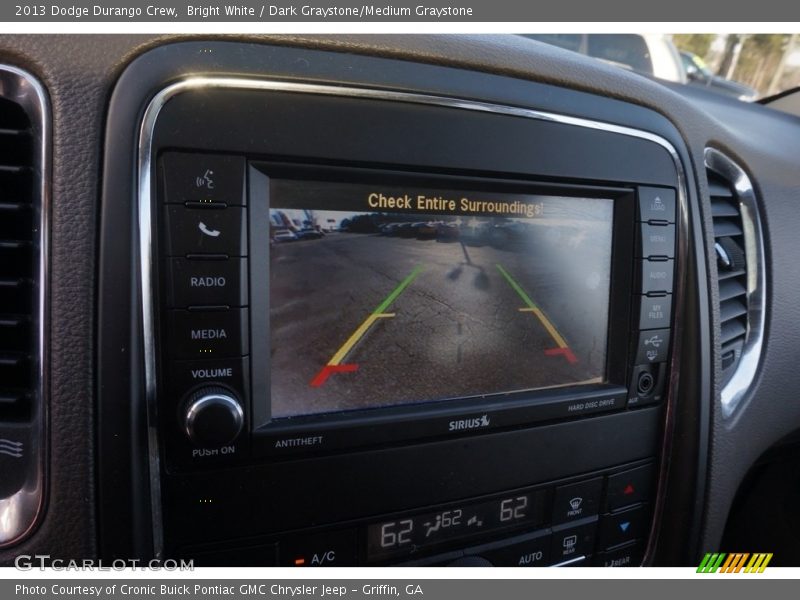 Bright White / Dark Graystone/Medium Graystone 2013 Dodge Durango Crew