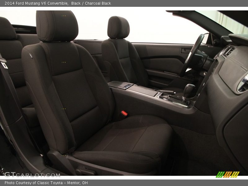 Black / Charcoal Black 2014 Ford Mustang V6 Convertible