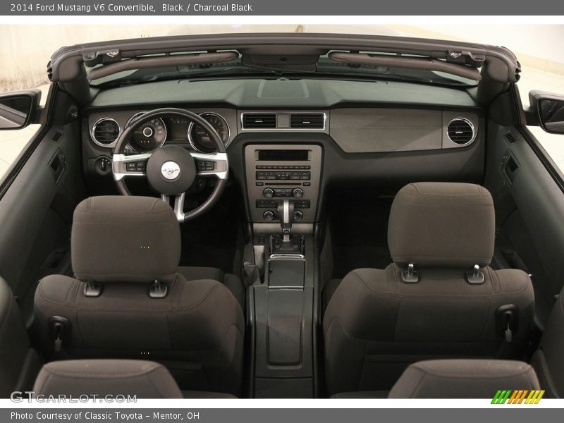 Black / Charcoal Black 2014 Ford Mustang V6 Convertible