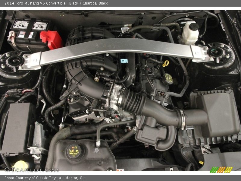 Black / Charcoal Black 2014 Ford Mustang V6 Convertible