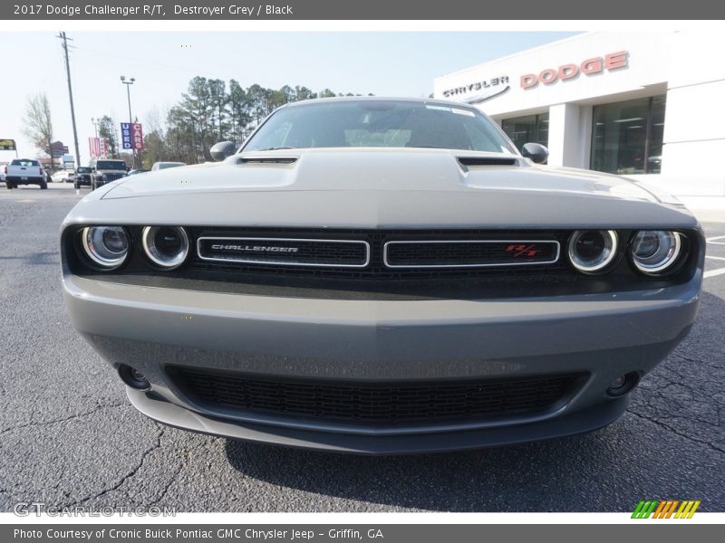 Destroyer Grey / Black 2017 Dodge Challenger R/T