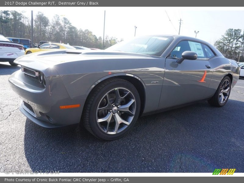 Destroyer Grey / Black 2017 Dodge Challenger R/T