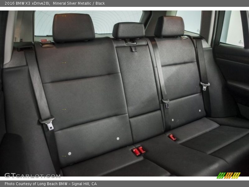 Mineral Silver Metallic / Black 2016 BMW X3 xDrive28i