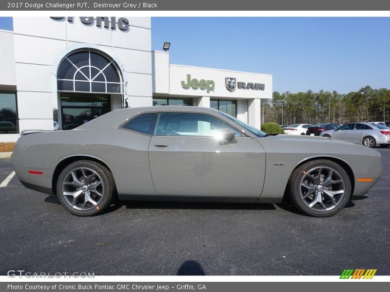 Destroyer Grey / Black 2017 Dodge Challenger R/T
