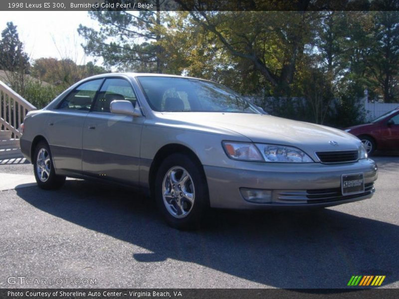 Burnished Gold Pearl / Beige 1998 Lexus ES 300