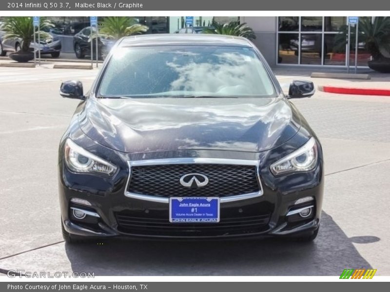 Malbec Black / Graphite 2014 Infiniti Q 50 3.7
