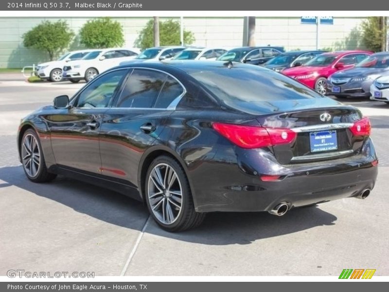 Malbec Black / Graphite 2014 Infiniti Q 50 3.7
