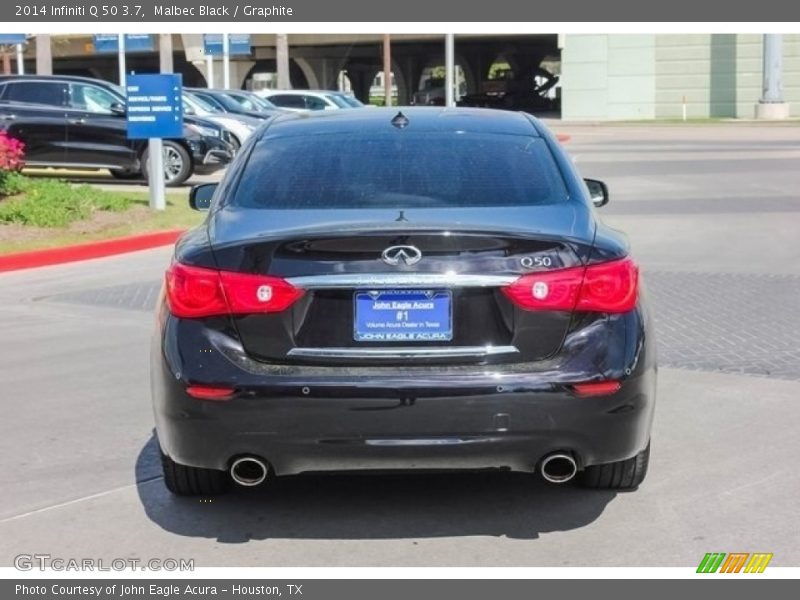 Malbec Black / Graphite 2014 Infiniti Q 50 3.7
