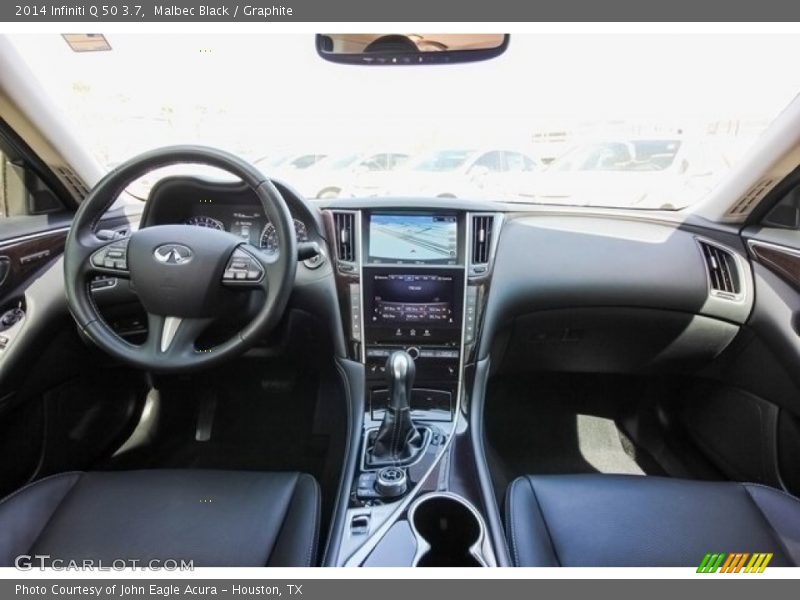 Malbec Black / Graphite 2014 Infiniti Q 50 3.7