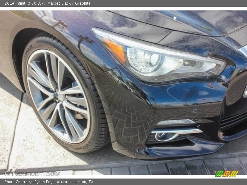 Malbec Black / Graphite 2014 Infiniti Q 50 3.7