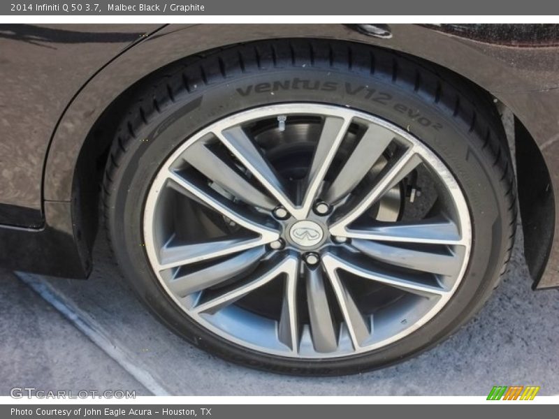 Malbec Black / Graphite 2014 Infiniti Q 50 3.7