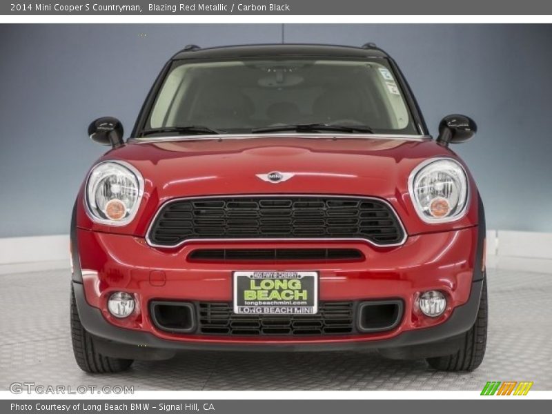 Blazing Red Metallic / Carbon Black 2014 Mini Cooper S Countryman