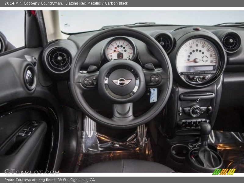 Blazing Red Metallic / Carbon Black 2014 Mini Cooper S Countryman