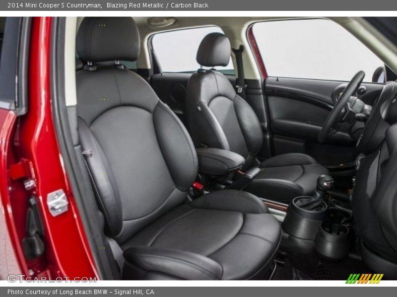 Blazing Red Metallic / Carbon Black 2014 Mini Cooper S Countryman