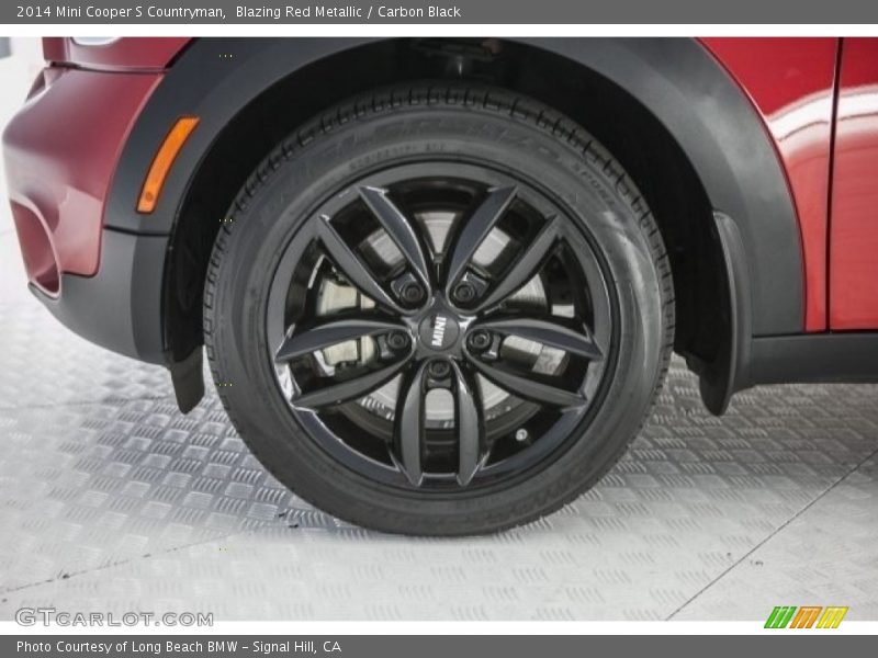 Blazing Red Metallic / Carbon Black 2014 Mini Cooper S Countryman