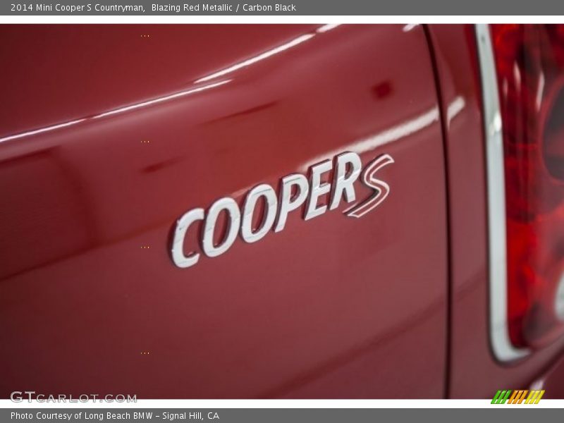 Blazing Red Metallic / Carbon Black 2014 Mini Cooper S Countryman