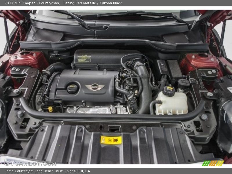 Blazing Red Metallic / Carbon Black 2014 Mini Cooper S Countryman