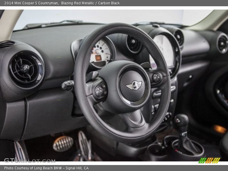 Blazing Red Metallic / Carbon Black 2014 Mini Cooper S Countryman