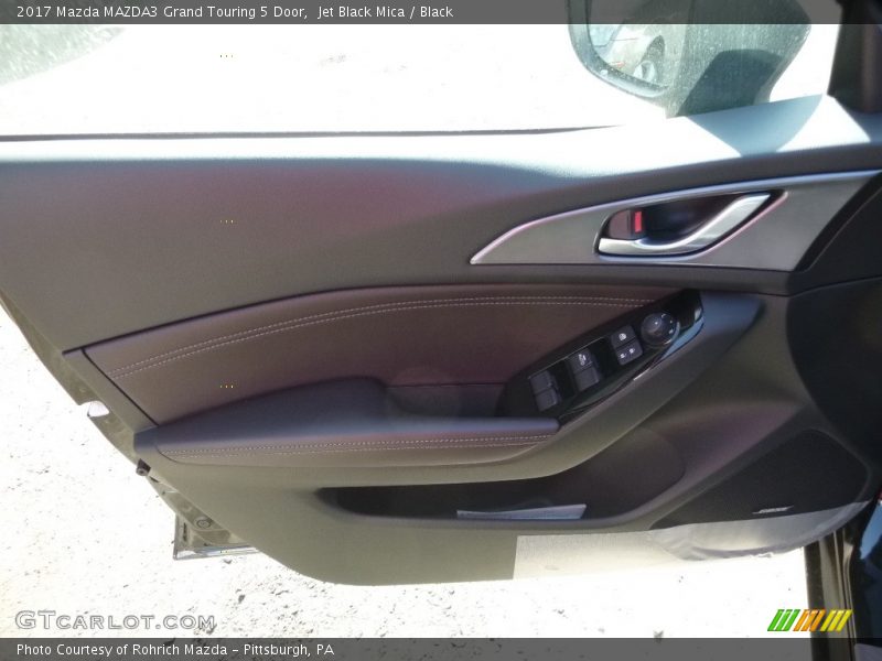 Jet Black Mica / Black 2017 Mazda MAZDA3 Grand Touring 5 Door
