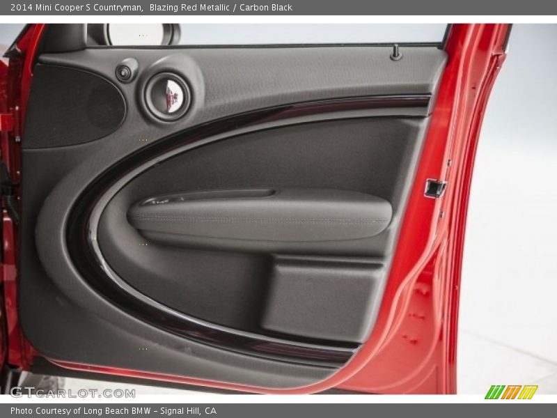 Blazing Red Metallic / Carbon Black 2014 Mini Cooper S Countryman