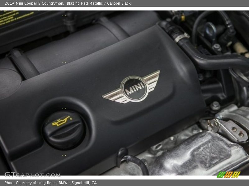 Blazing Red Metallic / Carbon Black 2014 Mini Cooper S Countryman