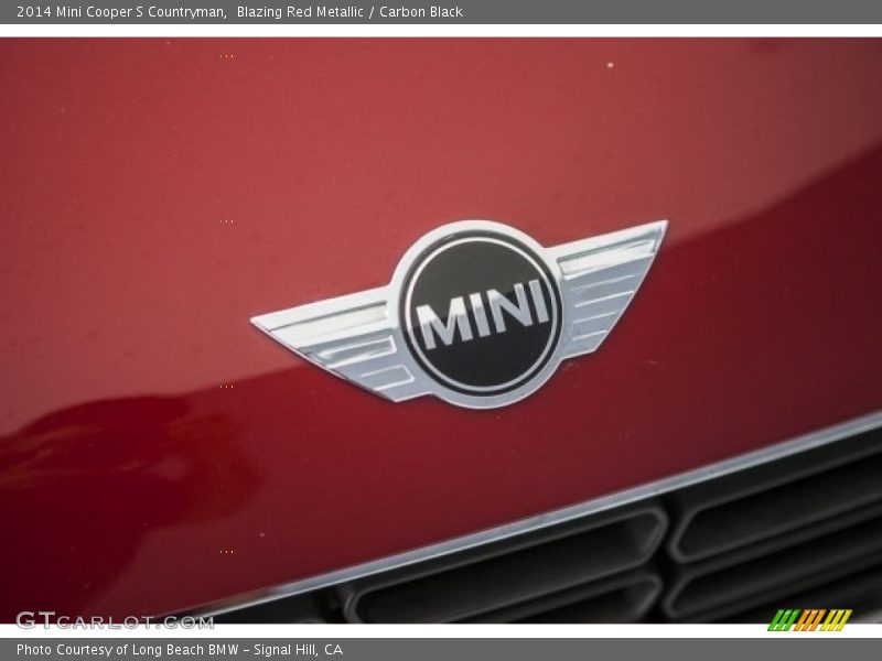 Blazing Red Metallic / Carbon Black 2014 Mini Cooper S Countryman