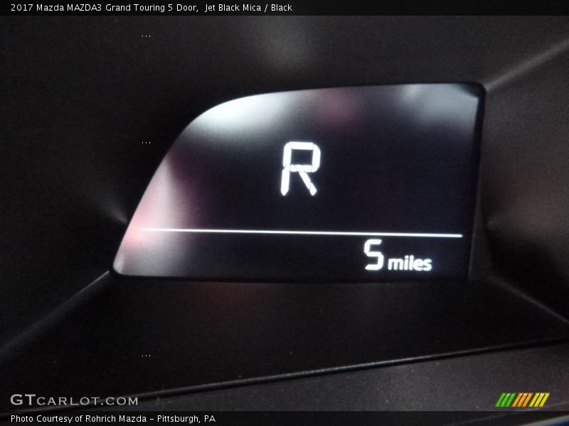 Jet Black Mica / Black 2017 Mazda MAZDA3 Grand Touring 5 Door