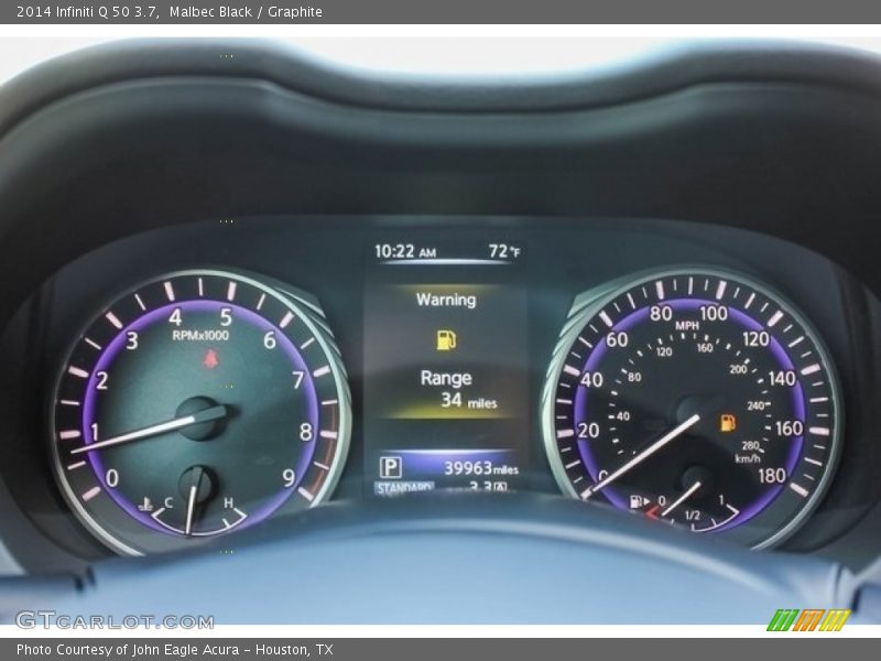 Malbec Black / Graphite 2014 Infiniti Q 50 3.7