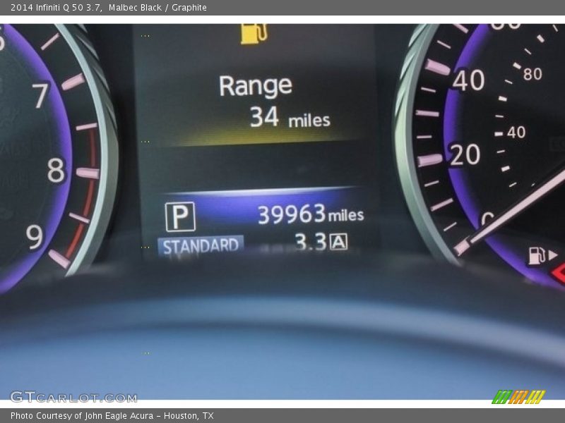 Malbec Black / Graphite 2014 Infiniti Q 50 3.7