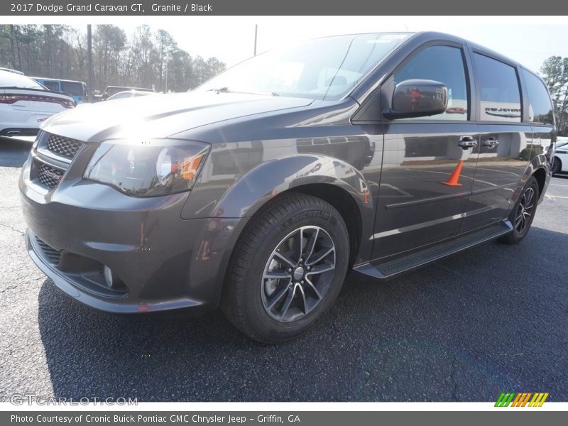 Granite / Black 2017 Dodge Grand Caravan GT