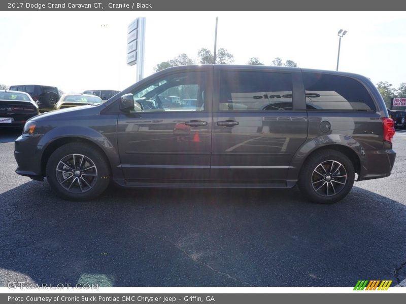 Granite / Black 2017 Dodge Grand Caravan GT