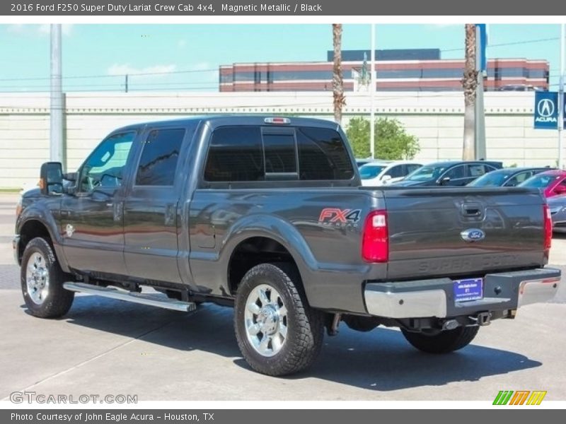 Magnetic Metallic / Black 2016 Ford F250 Super Duty Lariat Crew Cab 4x4