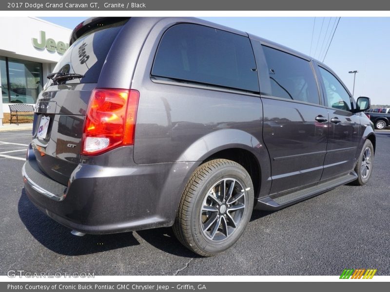 Granite / Black 2017 Dodge Grand Caravan GT