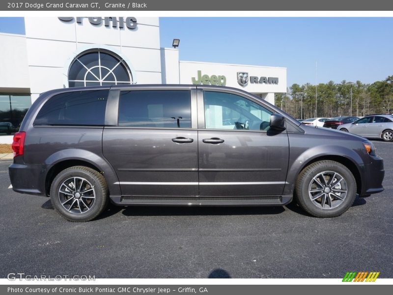 Granite / Black 2017 Dodge Grand Caravan GT