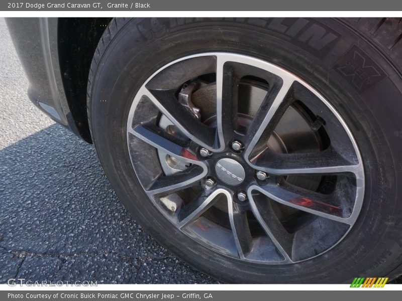 Granite / Black 2017 Dodge Grand Caravan GT