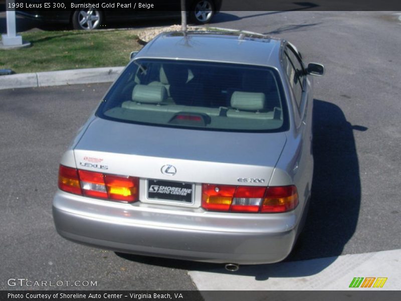 Burnished Gold Pearl / Beige 1998 Lexus ES 300