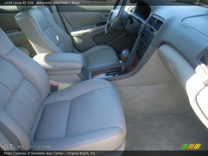 Burnished Gold Pearl / Beige 1998 Lexus ES 300