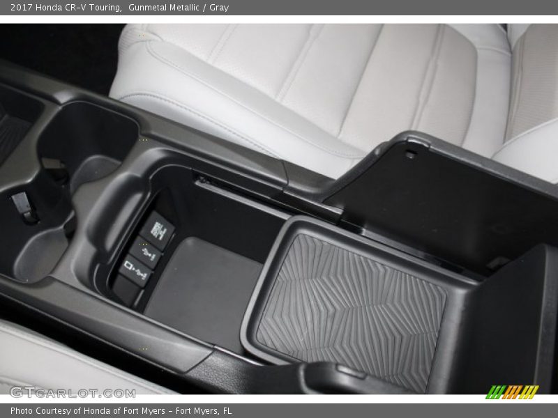 Gunmetal Metallic / Gray 2017 Honda CR-V Touring