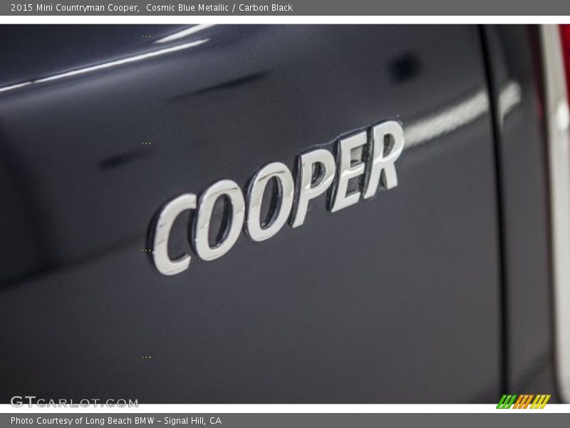 Cosmic Blue Metallic / Carbon Black 2015 Mini Countryman Cooper