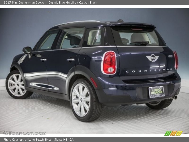 Cosmic Blue Metallic / Carbon Black 2015 Mini Countryman Cooper