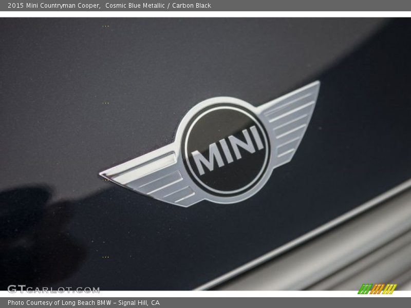 Cosmic Blue Metallic / Carbon Black 2015 Mini Countryman Cooper