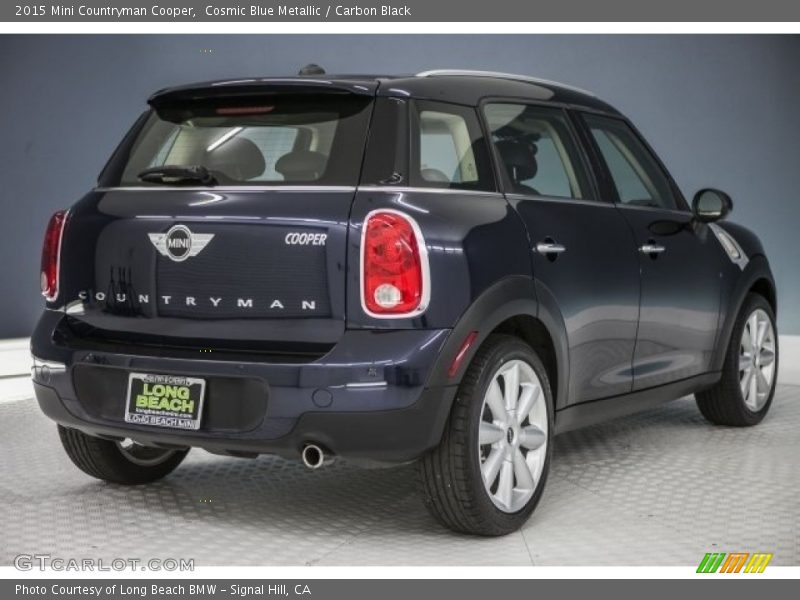 Cosmic Blue Metallic / Carbon Black 2015 Mini Countryman Cooper