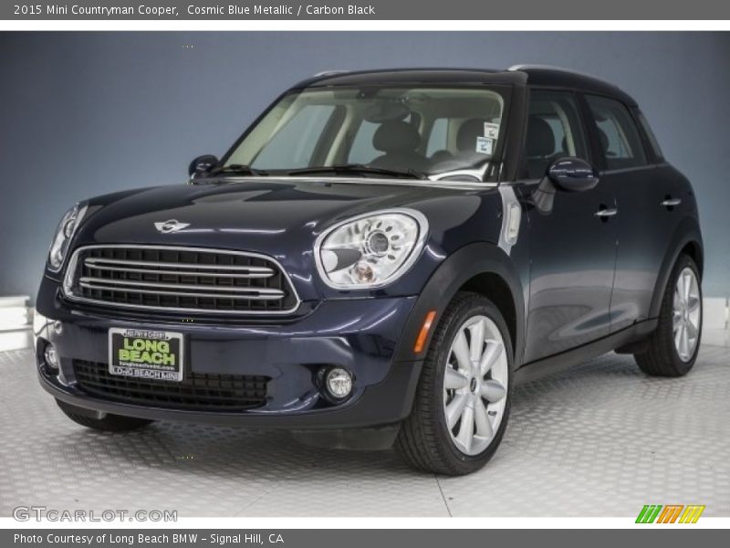 Cosmic Blue Metallic / Carbon Black 2015 Mini Countryman Cooper