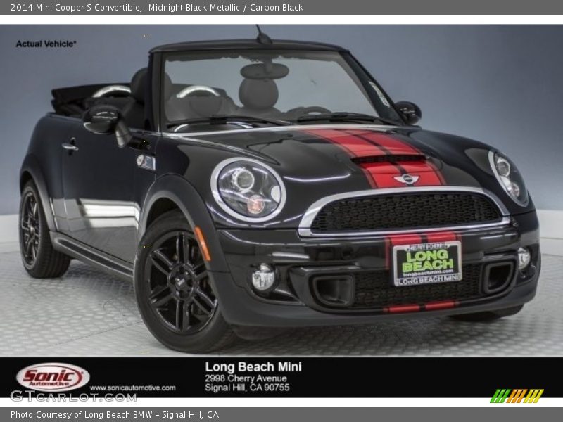 Midnight Black Metallic / Carbon Black 2014 Mini Cooper S Convertible