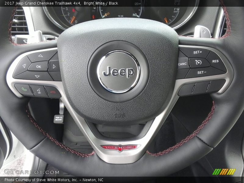 Bright White / Black 2017 Jeep Grand Cherokee Trailhawk 4x4