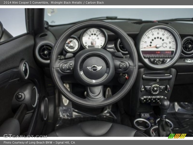 Midnight Black Metallic / Carbon Black 2014 Mini Cooper S Convertible