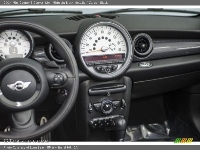 Midnight Black Metallic / Carbon Black 2014 Mini Cooper S Convertible